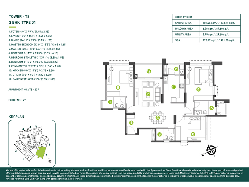Shapoorji Pallonji Parkwest 2.0 Floor Plans